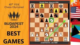 🥇 chess olympiad 2024 best games [3] : Lela Javakhishvili vs Alserkal Rouda