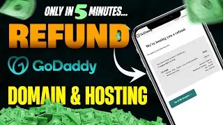 How to Refund GoDaddy Hosting and Domain 2024 🔥| How to Cancel GoDaddy Services