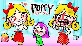 Меня Удочерила Мисс Делайт | Miss Delight из Poppy Playtime Влюбилась | Аватар Ворлд