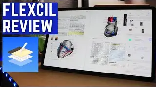 Flexcil Note Taking + PDF Reader App Review | Tab S7+ Demo | Med Student