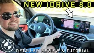 New BMW iDrive 8 Infotainment System! | Detailed Review & Tutorial