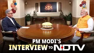 LIVE: PM Modis interview to NDTV