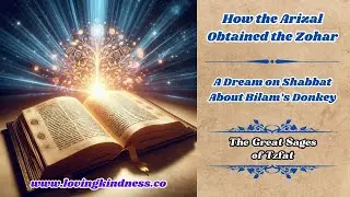 The Arizal Obtains the Zohar / The Arizal Dreams a Dream Filled with Secrets About Bilam's Donkey