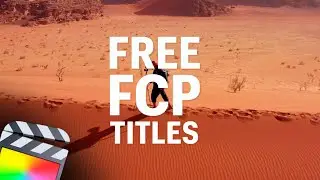 12 Free Final Cut Pro Animated Titles