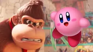 Mario Movie But DK Kills...Kirby?