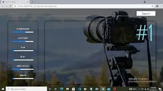 Photo Editor - #1 | HTML , CSS & JavaScript | Cool Programming Projects