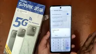 TECNO SPARK 20 Pro 5G, 20 Pro DPI Option On (Sensitivity Increase) Freefire BGMI