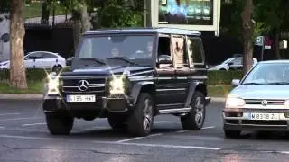 Mercedes G63 AMG hard acceleration