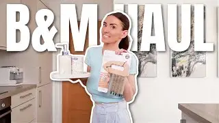 HUGE B&M HAUL 2024 // HOMEWARE, CLEANING, ORGANISATION IDEAS