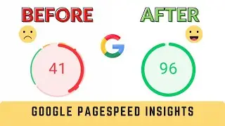 GOOGLE PAGESPEED INSIGHTS I BOOST YOUR GOOGLE PAGESPEED I BEFORE AND AFTER RESULTS REVEALED