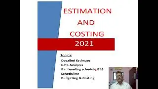 Civil engineers guide//Building estimate//Bar bending Schedule//Planning