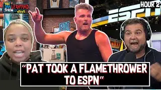 Reacting to Pat McAfee Taking a Flamethrower to ESPN Exec. He Called a Rat| Dan Le Batard Show