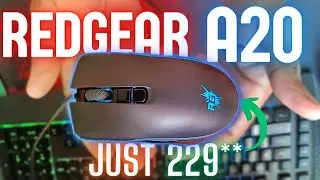 Redgear A20 Mouse || Unboxing and Review ||