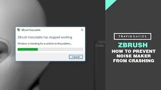 Zbrush - How To Prevent Noisemaker From Crashing