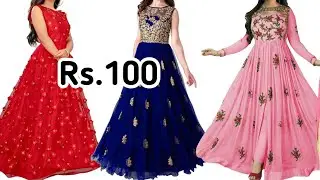 Buy party wear gown ₹100 // Stylish gown in cheap price // Latest 2024 party gown