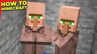 Finding and Moving Villagers in Survival - How To Minecraft S2E4