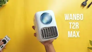 Best Portable Android Projector? Wanbo T2R Max | Review in ASMR