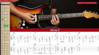 Black Summer Guitar Cover Red Hot Chili Peppers 🎸|Tabs + Chords|