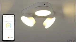 Lutec Connect Smart Stanos ceiling spot LED lamp