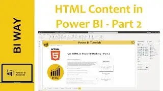 HTML in Power BI - Part 2