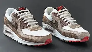 How to bar lace Nike Air Max 90