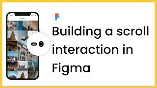 How to build a fancy scroll indicator in Figma? 