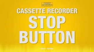 Stop Button Click SOUND EFFECT - Cassette Recorder SOUNDS Cassette Player Push Stop Button SFX