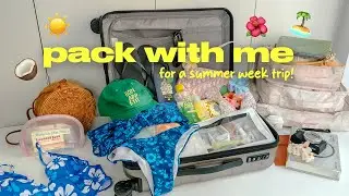 pack with me! (ft. muji suitcase)