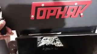 как топить межсезонье, котёл Горняк
