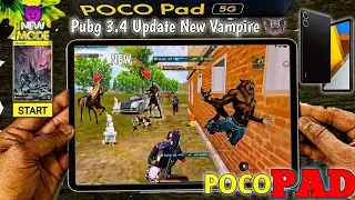 🦇Poco Pad 5G Bgmi TEST || IN 3 MATCHES NEW WORLD RECORD in NEW SEASON💥POCO Pad 5G PUBG (BGMI) TEST