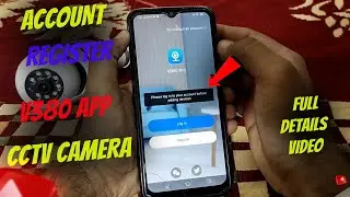 How to Register V380 Pro Cctv App Account || Create Account Cctv Camera Apps