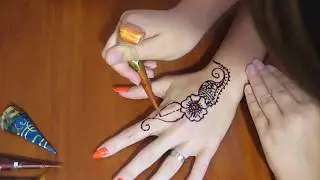 Подарок маме мехенди своими руками.Как рисовать тату хной.Видео♥DIY♥Идеи рукоделия!