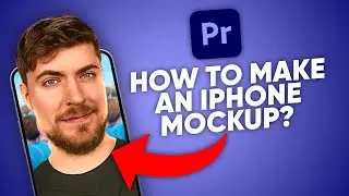 How to create an iphone mockup in Premiere Pro