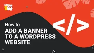 How to add a BanneBoo banner to a WordPress website