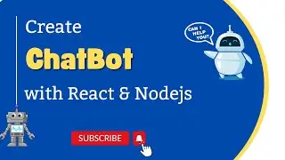 Create Chatbot with React and Node  