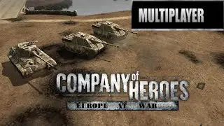 Company of Heroes Co-Op (Donut Island) 2vs4 Expert CPU [Europe At War mod]