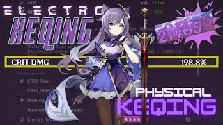 Electro Queen Keqing! My first Main DPS Carry! Tips and Tricks!