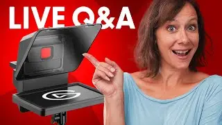 🔴  Elgato Prompter Q&A (or any Teleprompter Qs!)