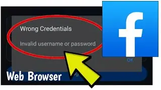 How To Fix Facebook Website Wrong Credentials. Invalid username or password Error on Windows Chrome