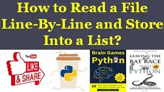 How to Read a File Line By Line and Store Into a List