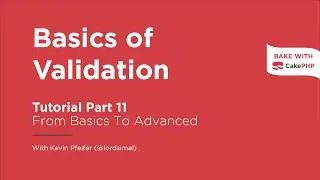 CakePHP 4 Tutorial 2022 - Basics of Validation (Part 11)