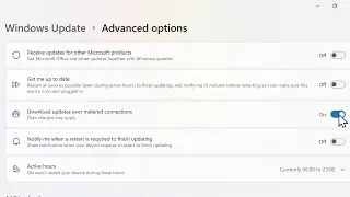 How to Enable Windows 11 Updates Over Metered Connections