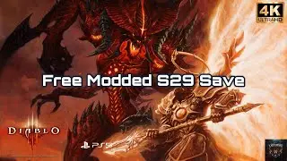 Free Modded Season 29 Save Diablo 3 - Hybrid 20K Paragon Showcase PS4/5