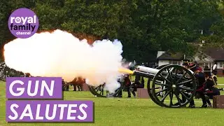 Gun Salutes Mark Second Anniversary of King’s Accession