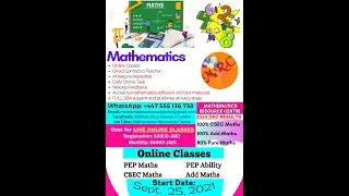 Mathematics Resource Centre 2021-2022 Academic Year Seminar/Discussion