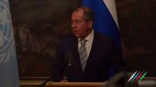 Глава МИД РФ Сергей Лавров и генсек ООН провели переговоры в Москве
