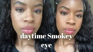 a daytime smokey eye makeup look