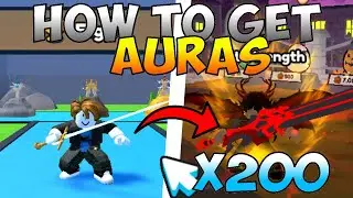 How To Get *AURAS* (Pull a Sword Roblox)