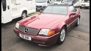 1993 MERCEDES BENZ 300 SL 24 CONVERTIBLE CAR REVIEW