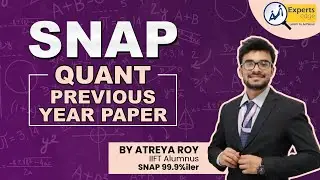 SNAP Quantitative Aptitude | Quants Previous Year Question Paper | SNAP Exam Preparation